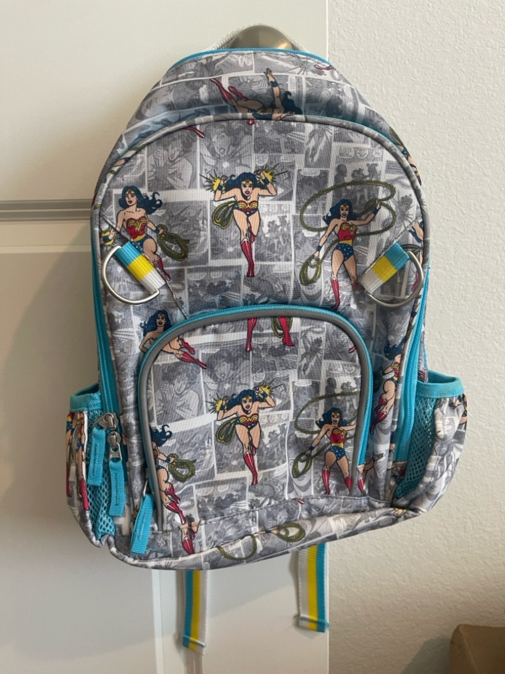 Wonder Woman DC Pottery Barn Kids Backpack Preowned
